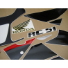 Honda RVT 1000R 2001 - RED/SILVER VERSION DECALS