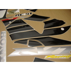 Honda RVT 1000R 2001 - RED/SILVER VERSION DECALS
