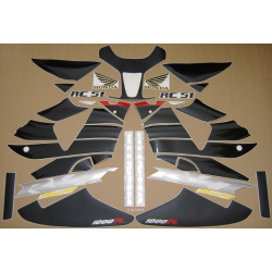 SUZUKI HAYABUSA 2008 - DARK BLUE VERSION DECALS