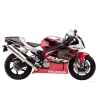 Honda RVT 1000R 2001 - RED/SILVER VERSION DECALS
