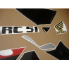 Honda RVT 1000R 2003 - RED/SILVER VERSION DECALS