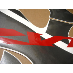 SUZUKI HAYABUSA 2008 - DARK BLUE VERSION DECALS