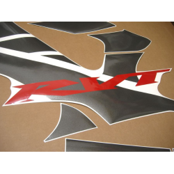 SUZUKI HAYABUSA 2008 - DARK BLUE VERSION DECALS