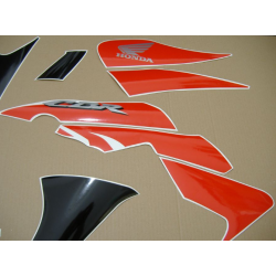 Honda CBR 125R 2009 - BLACK/RED VERSION DECALS