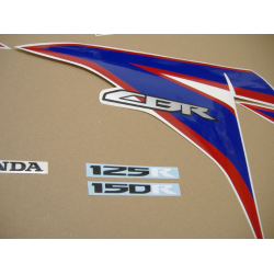 SUZUKI HAYABUSA 2008 - DARK BLUE VERSION DECALS