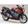 Honda CBR 600 F2 - BLACK/PINK/GREEN VERSION DECALS