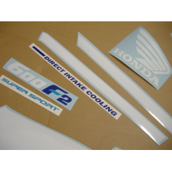 Honda CBR 600 F2 - RED/WHITE VERSION DECALS