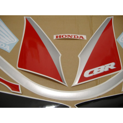 Honda CBR 600 F2- RED/BLACK VERSION DECALS