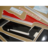 SUZUKI HAYABUSA 2008 - DARK BLUE VERSION DECALS