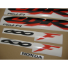 Honda CBR 600 F4 1999 - SILVER VERSION DECALS