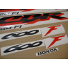 SUZUKI HAYABUSA 2008 - DARK BLUE VERSION DECALS