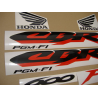 SUZUKI HAYABUSA 2008 - DARK BLUE VERSION DECALS