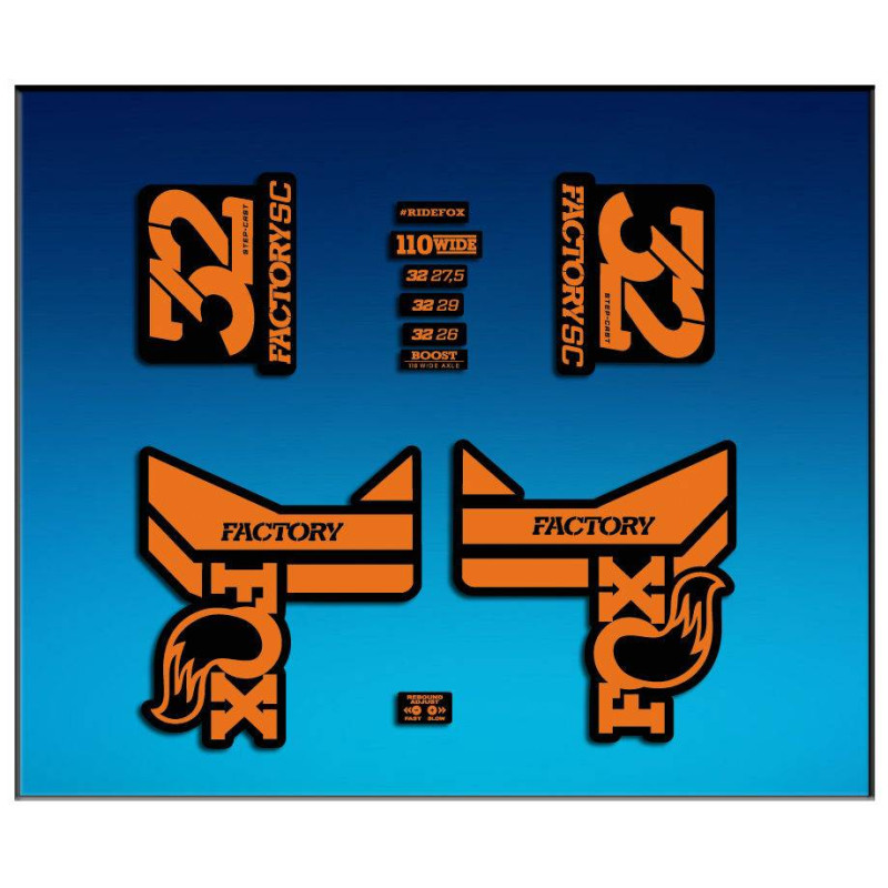 DECALS FORK FOX 36 FACTORY 2018