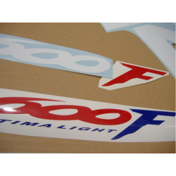 Honda CBR 600 F4 2000 - RED/WHITE/BLUE VERSION DECALS