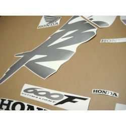 HONDA CBR 600 F4 2000 - YELLOW/BLACK VERSION STICKER SET