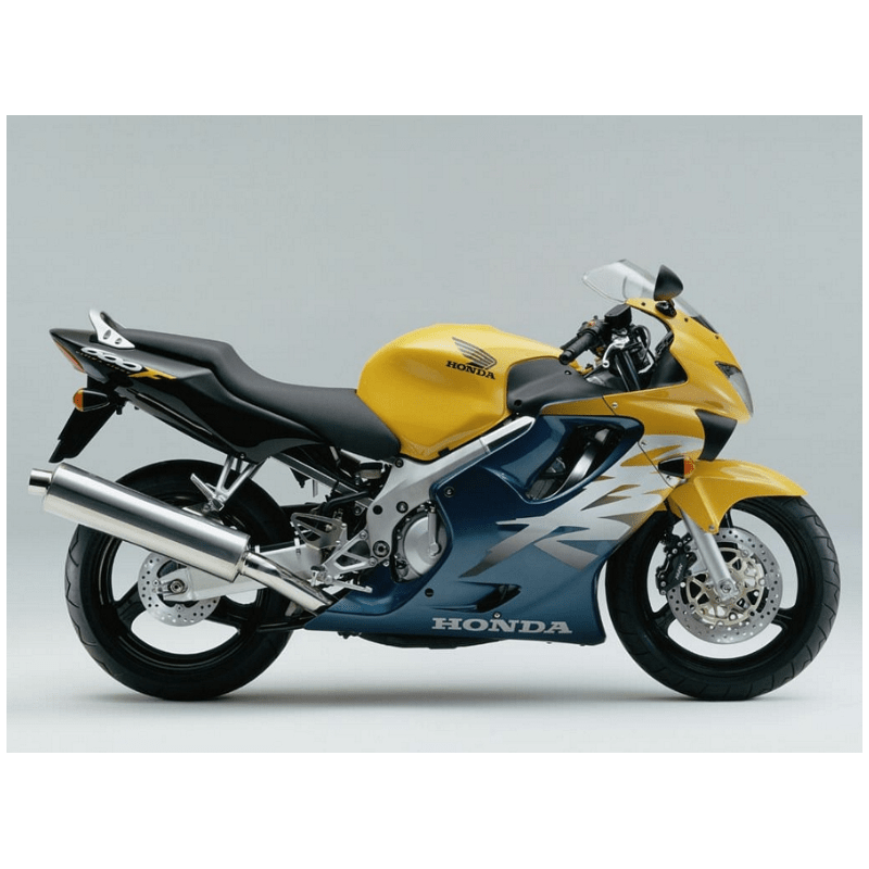 HONDA CBR 600 F4 2000 AMARILLO VERDE STICKER SET
