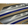 Stickers for HONDA CBR 600F 2013 - WHITE/BLUE