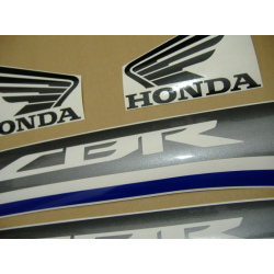 Stickers for HONDA CBR 600F 2013 - WHITE/BLUE