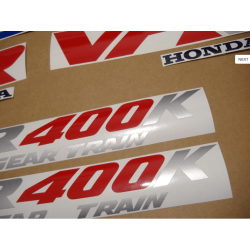 HONDA VFR 400K 1991 DARK BLUE VERSION STICKER SET