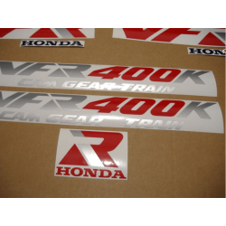 HONDA VFR 400K 1991 VERSION AZUL OSCURO STICKER SET