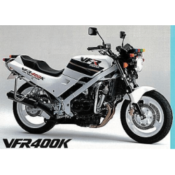 HONDA VFR 400K 1992 WHITE VERSION STICKER SET