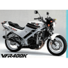 HONDA VFR 400K 1992 WHITE VERSION STICKER SET