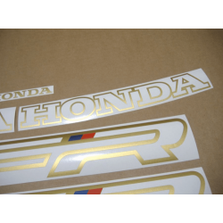 STICKERS KIT HONDA VFR 750 1991 WHITE VERSION
