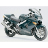 STICKERS SET HONDA VFR 800I YEAR 1999 GREEN US VERSION