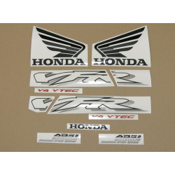 STICKERS SET HONDA VFR 800I YEAR 2002 SILVER VERSION