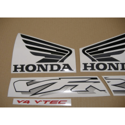 STICKERS SET HONDA VFR 800I YEAR 2002 SILVER VERSION