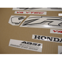 STICKERS SET HONDA VFR 800I YEAR 2002 VERSION PLATA