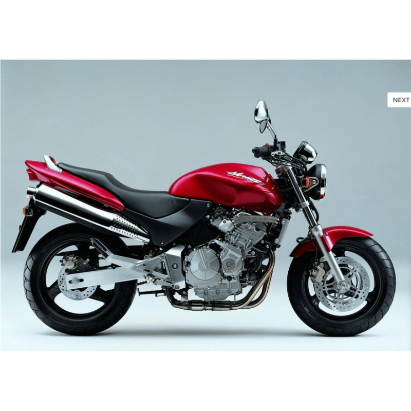 STICKERS SET HONDA CB600F HORNET YEAR 1998 RED VERSION