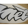 STICKERS SET HONDA CB600F HORNET YEAR 1998 SILVER VERSION