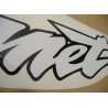 STICKERS SET HONDA CB600F HORNET  YEAR 1999 YELLOW VERSION