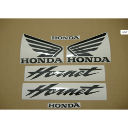 STICKERS SET HONDA CB600F HORNET YEAR 2002 VERSION WHITE
