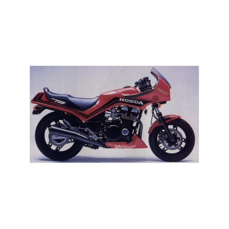 STICKER STICKER HONDA CBX 750F YEAR 1984 RED VERSION