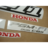 STICKER HONDA X11 YEAR 2000 BLUE VERSION