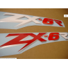 STICKER SET KAWASAKI ZX-6R YEAR 2003 BLACK