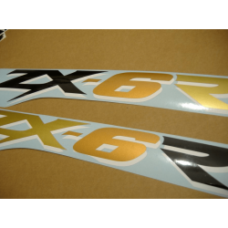 STICKER SET KAWASAKI ZX-6R AÑO 2003 AZUL