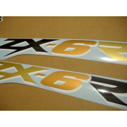 STICKER SET KAWASAKI ZX-6R AÑO 2003 VERDE