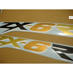 STICKER SET KAWASAKI ZX-6R AÑO 2003 ROJO