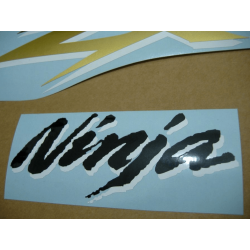 STICKER SET KAWASAKI ZX-6R AÑO 2003 ROJO