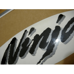STICKER SET KAWASAKI ZX-6R YEAR 2003 SILVER