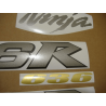 STICKER SET KAWASAKI ZX-6R YEAR 2004 BLUE