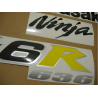 STICKER SET KAWASAKI ZX-6R YEAR 2004 GREEN