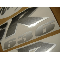 STICKER SET KAWASAKI ZX-6R AÑO 2004 NARANJA