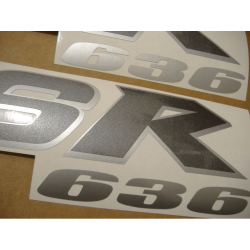 STICKER SET KAWASAKI ZX-6R AÑO 2004 NARANJA