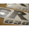 STICKER SET KAWASAKI ZX-6R AÑO 2004 NARANJA