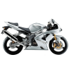 STICKER SET KAWASAKI ZX-6R AÑO 2004 PLATA
