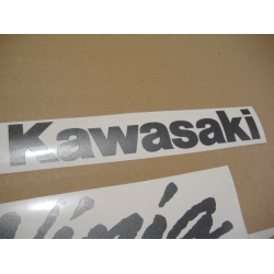 STICKER SET KAWASAKI ZX-6R AÑO 2006 BLACK